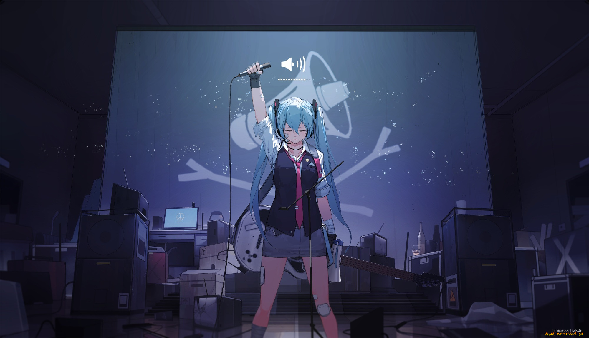 , vocaloid, hatsune, miku